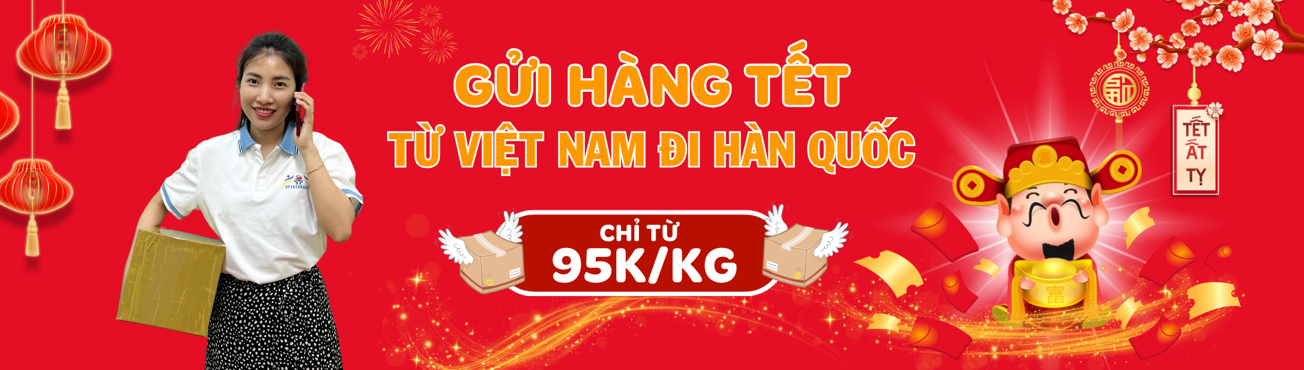 gửi hàng Tết đi Hàn Quốc