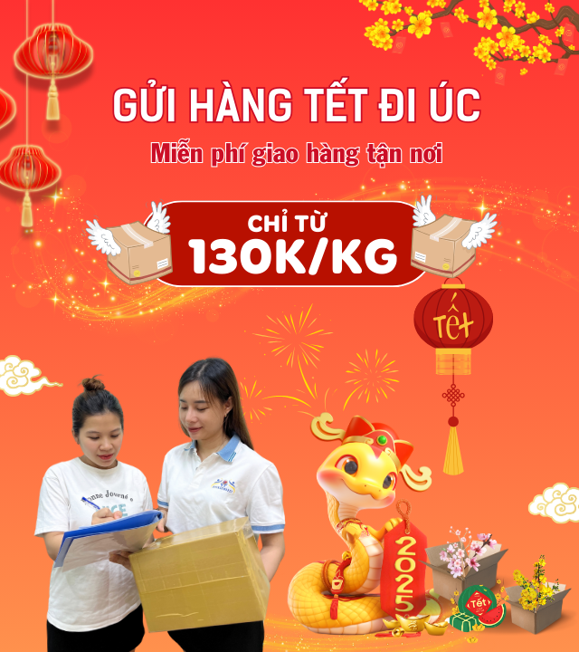 gửi hàng Tết đi Úc